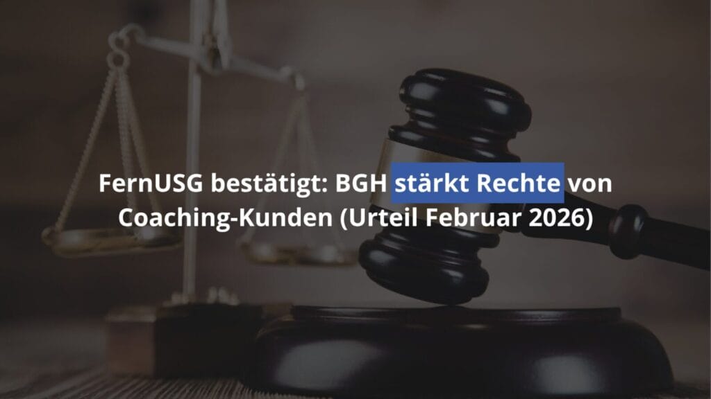 Richterhammer und Waage mit Rechtsprechungs-Hinweis